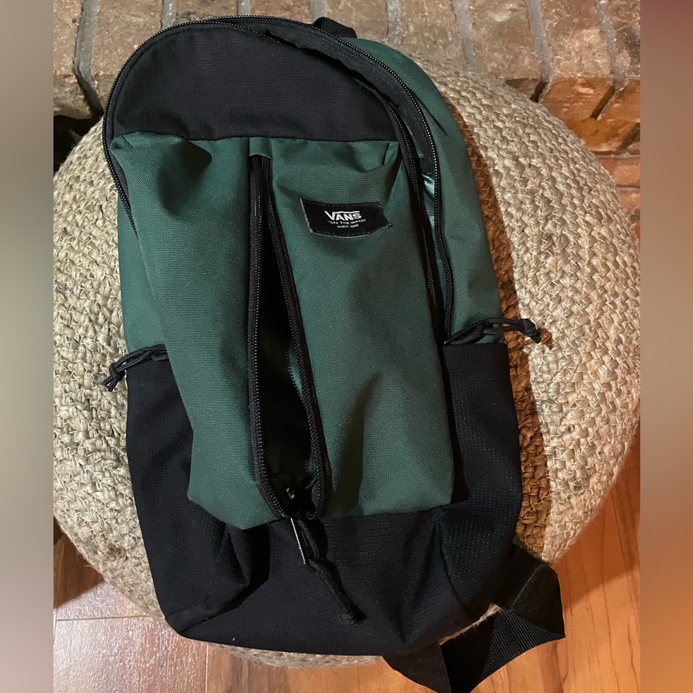 Vans shoulder bag green black